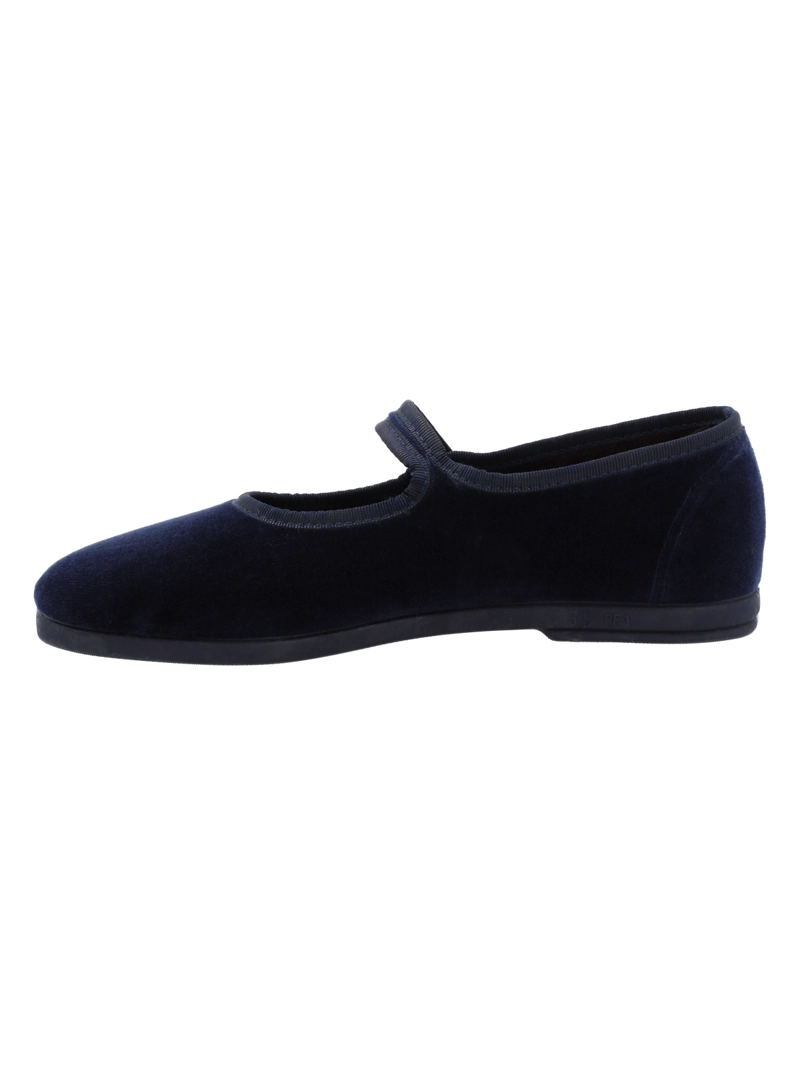 BALLERINA TERCIOPELO MUJER OLI AZUL ROCKFORD - 6