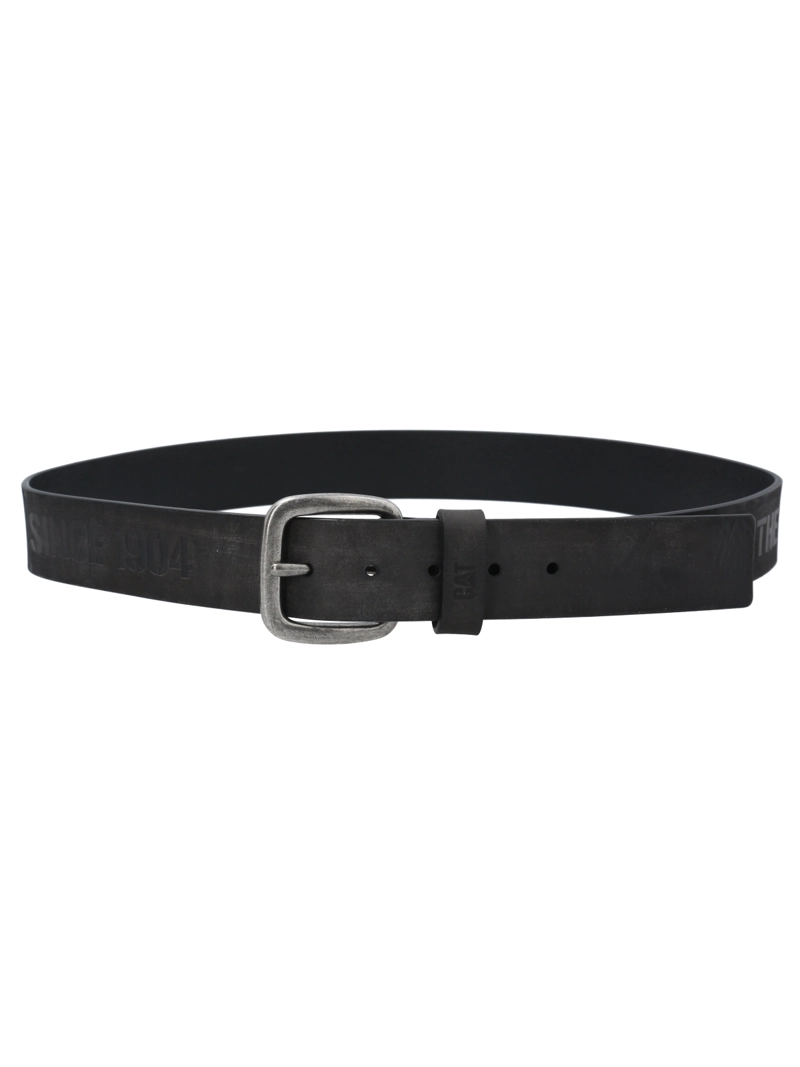 CINTURON HOMBRE DO THE WORK LEATHER BELT NEGRO CAT - 2