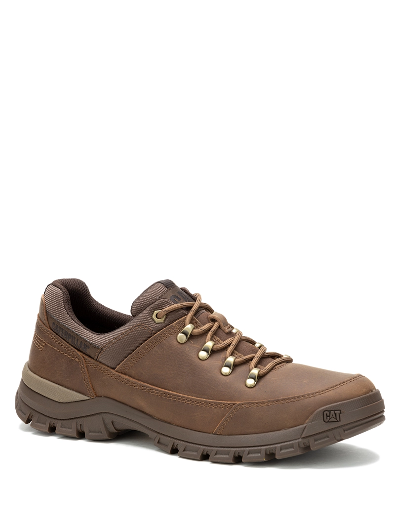 ZAPATILLA CUERO HOMBRE THRESHOLD HIKER LOW CAFE  CAT - 1