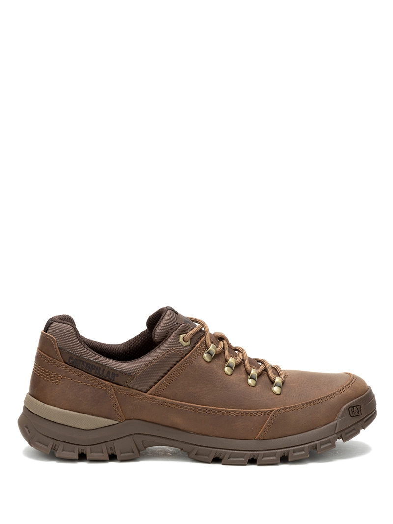 ZAPATILLA CUERO HOMBRE THRESHOLD HIKER LOW CAFE  CAT - 2