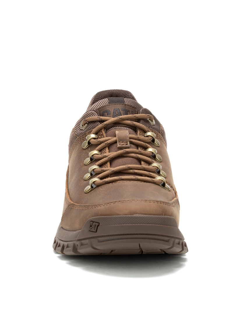 ZAPATILLA CUERO HOMBRE THRESHOLD HIKER LOW CAFE  CAT - 5