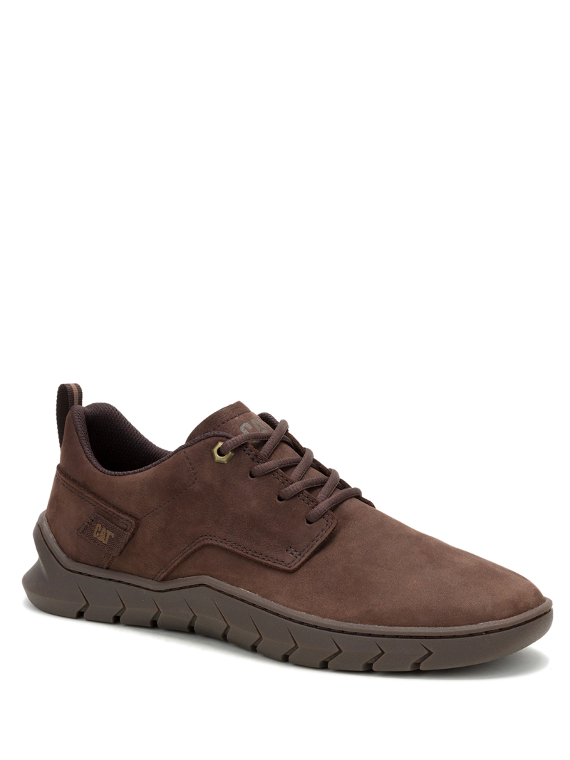 ZAPATILLA CUERO HOMBRE FLEXION LO CAFE  CAT - 1