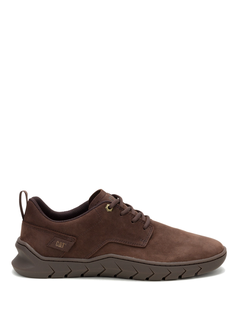 ZAPATILLA CUERO HOMBRE FLEXION LO CAFE  CAT - 2