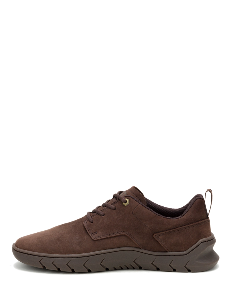 ZAPATILLA CUERO HOMBRE FLEXION LO CAFE  CAT - 4