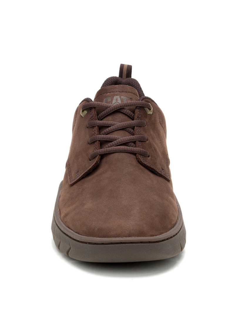 ZAPATILLA CUERO HOMBRE FLEXION LO CAFE  CAT - 5