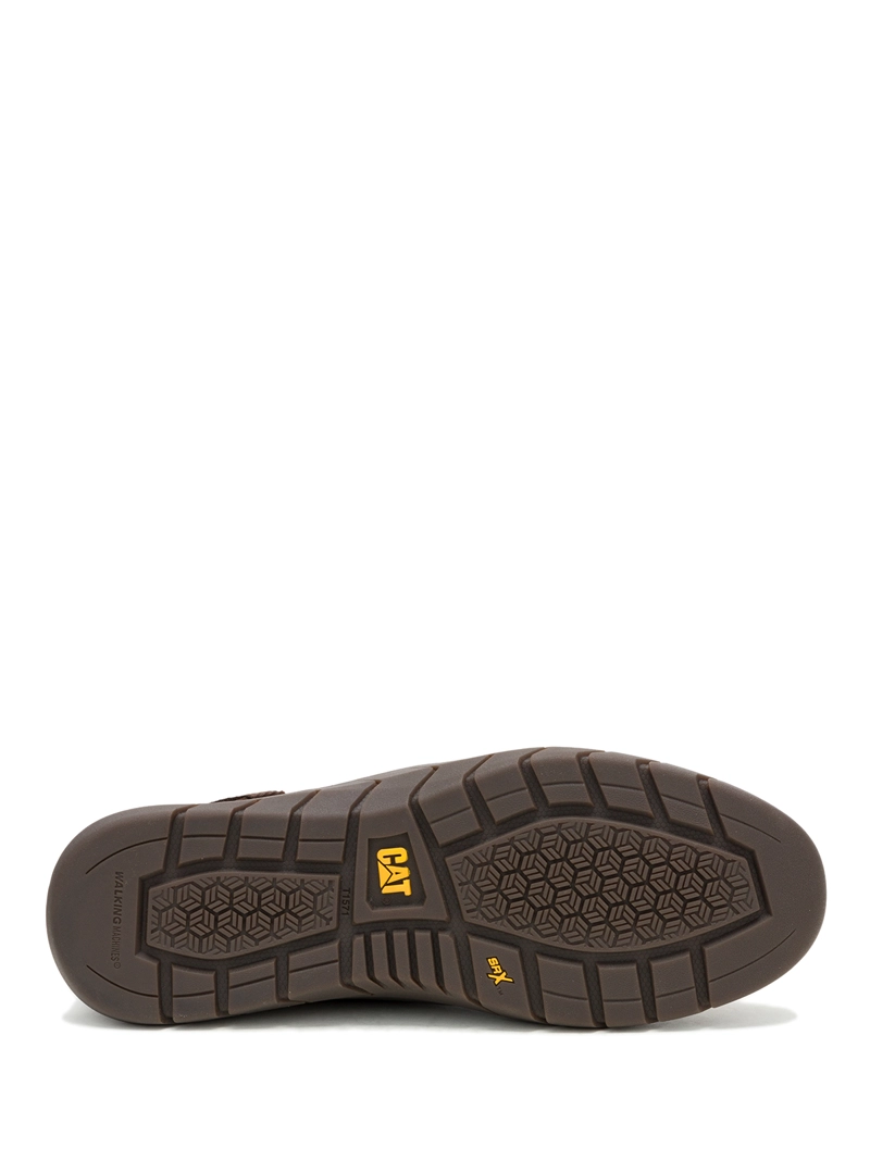ZAPATILLA CUERO HOMBRE FLEXION LO CAFE  CAT - 8