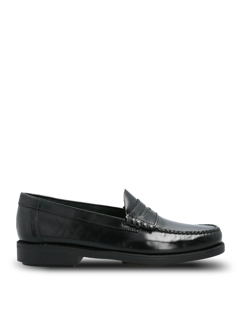 MOCASIN CUERO HOMBRE STANFORD II NEGRO HUSH PUPPIES - 2