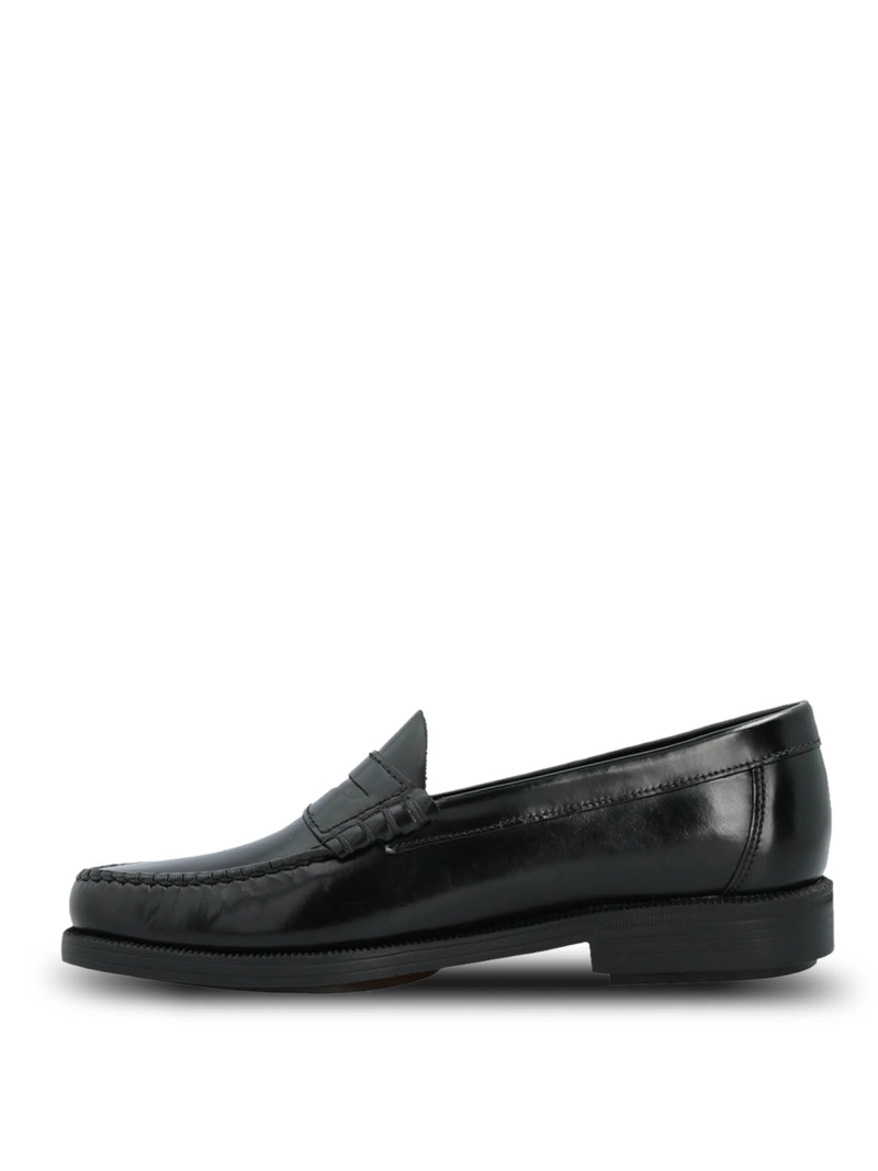 MOCASIN CUERO HOMBRE STANFORD II NEGRO HUSH PUPPIES - 6