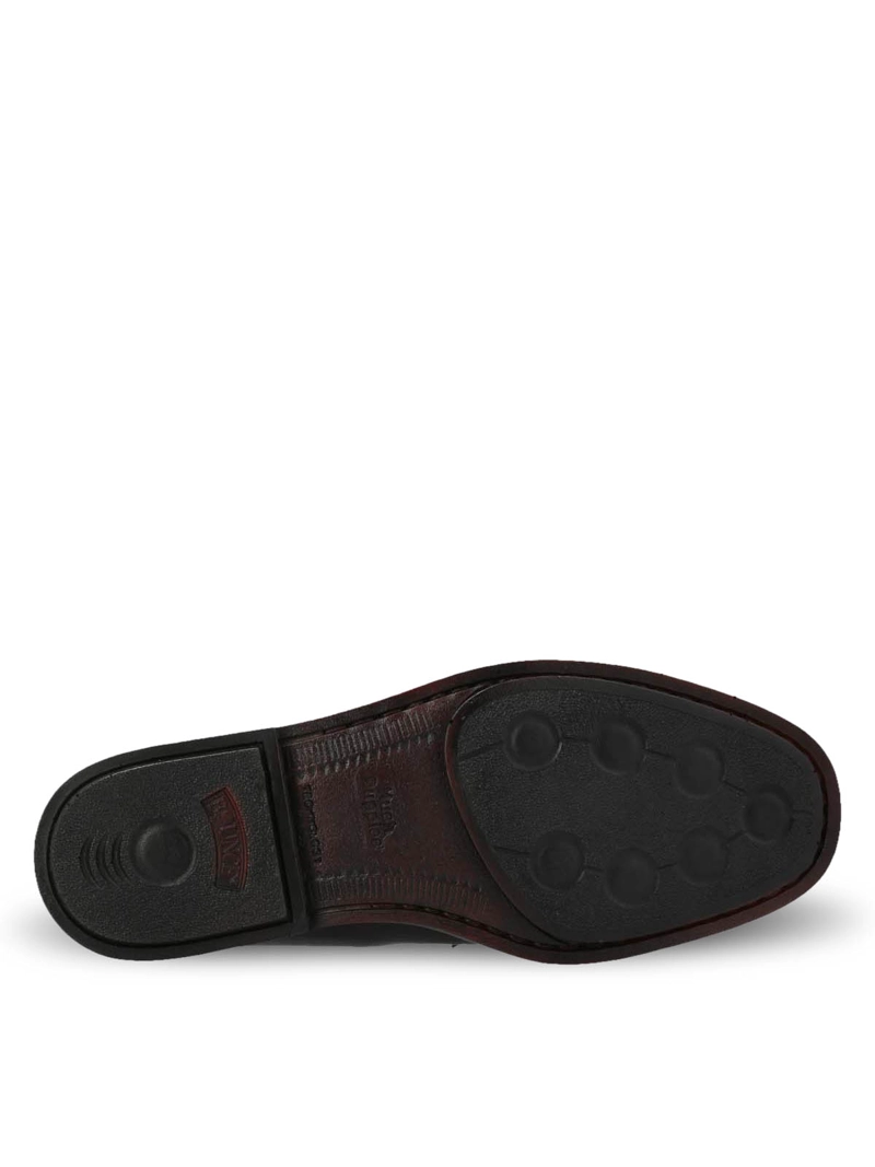 MOCASIN CUERO HOMBRE STANFORD II NEGRO HUSH PUPPIES - 8