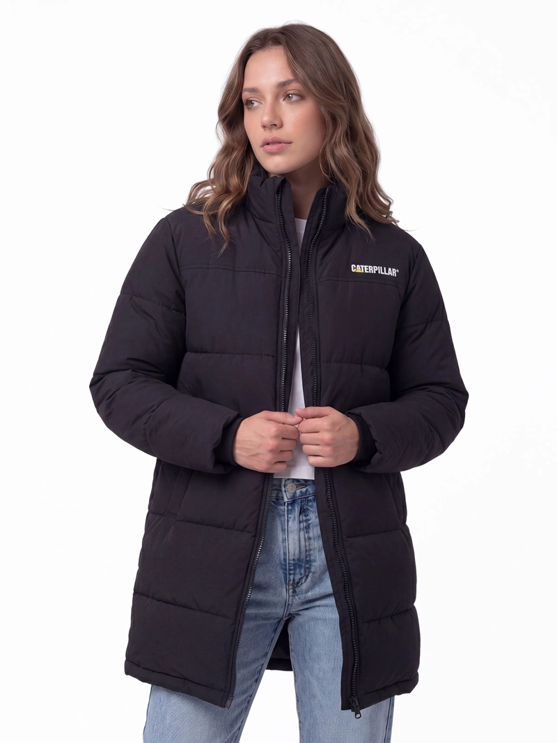 CHAQUETA MUJER HEAVYWEIGHT INSULATED PUFFER NEGRO CAT - 2