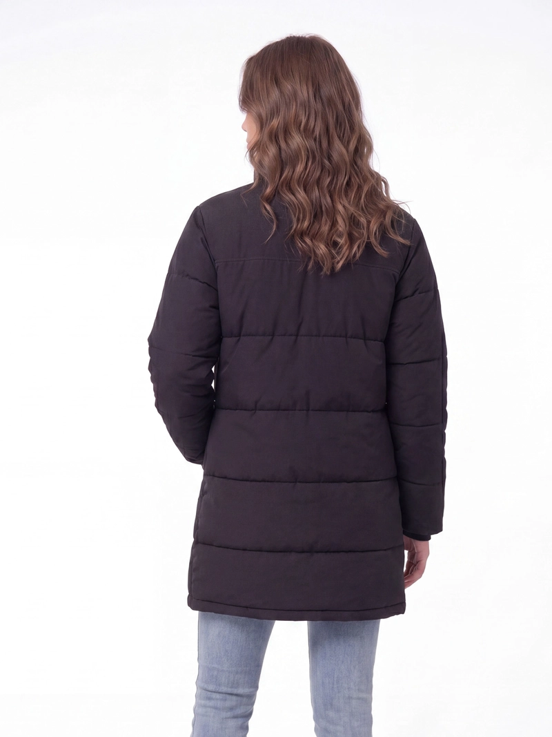 CHAQUETA MUJER HEAVYWEIGHT INSULATED PUFFER NEGRO CAT - 4
