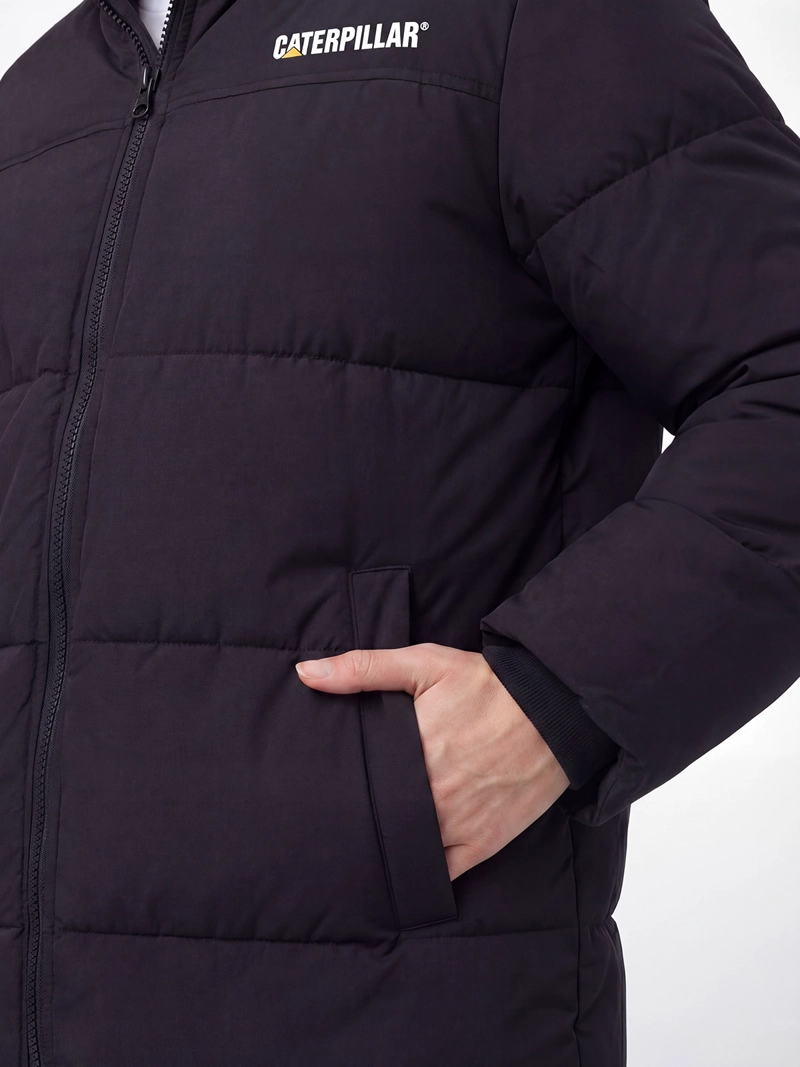 CHAQUETA MUJER HEAVYWEIGHT INSULATED PUFFER NEGRO CAT - 5
