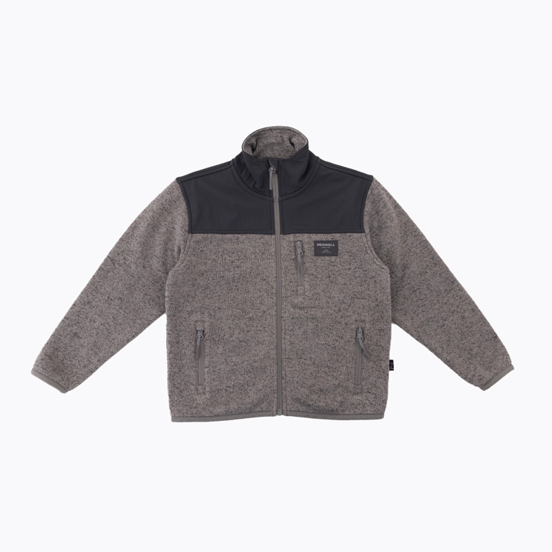 POLAR NIÑO PEUMO GRIS MERRELL - 1