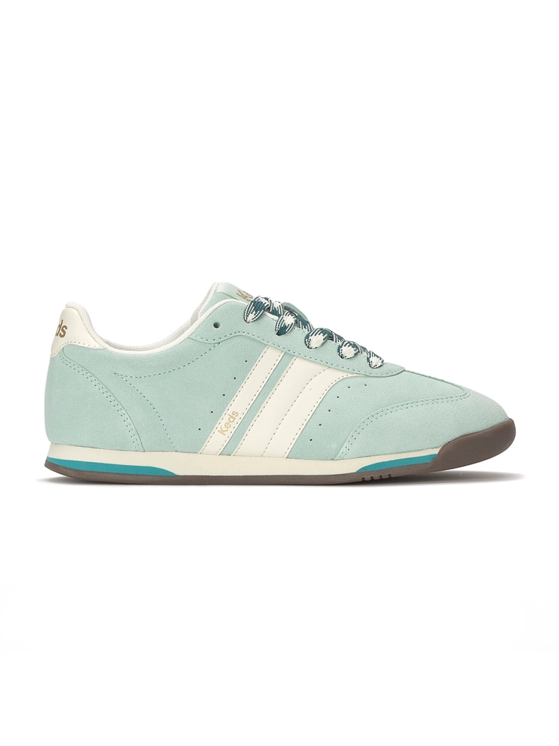 ZAPATILLA CUERO MUJER REVIVAL GAMUZA MENTA KEDS - 1