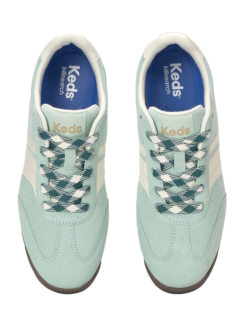 ZAPATILLA CUERO MUJER REVIVAL GAMUZA MENTA KEDS - 5
