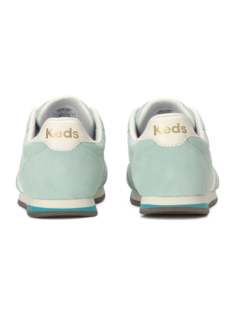 ZAPATILLA CUERO MUJER REVIVAL GAMUZA MENTA KEDS - 6