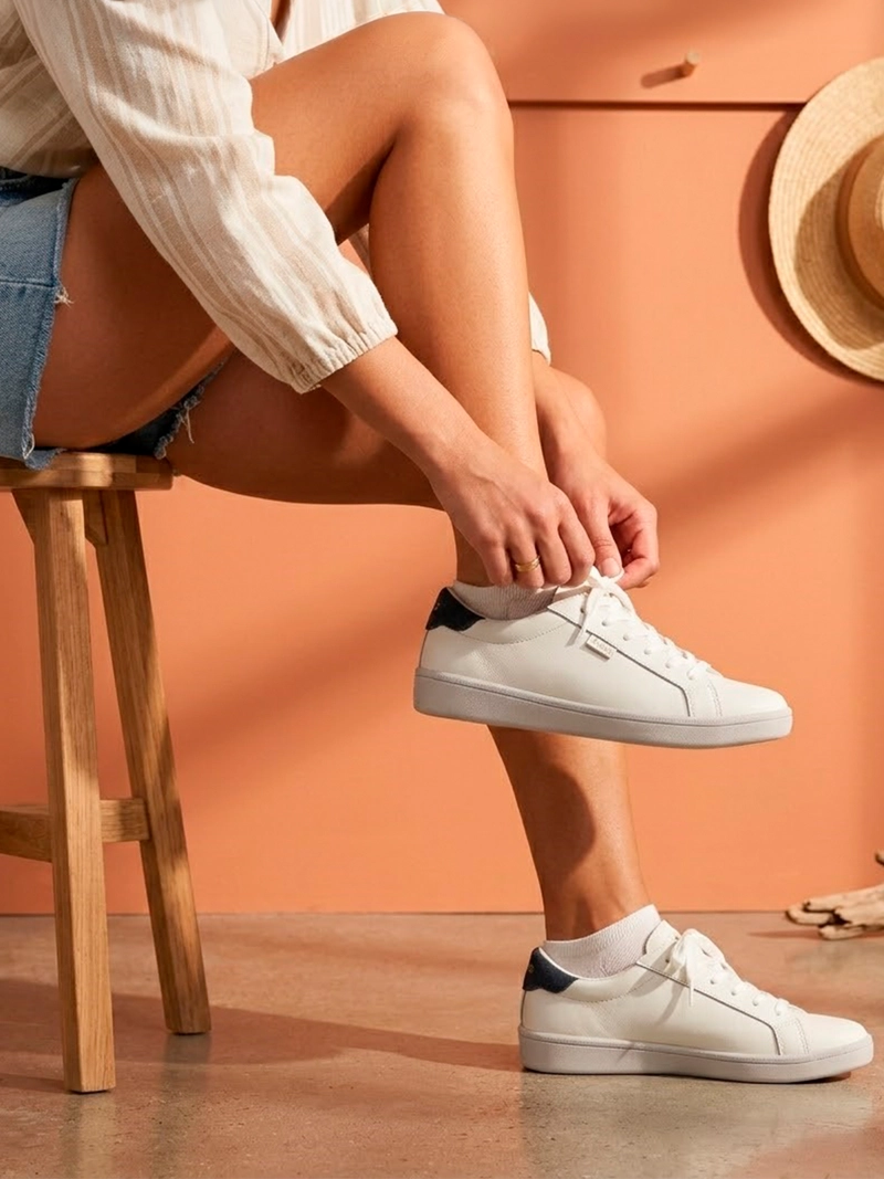 ZAPATILLA CUERO MUJER ACE II LEATHER BLANCO KEDS - 2