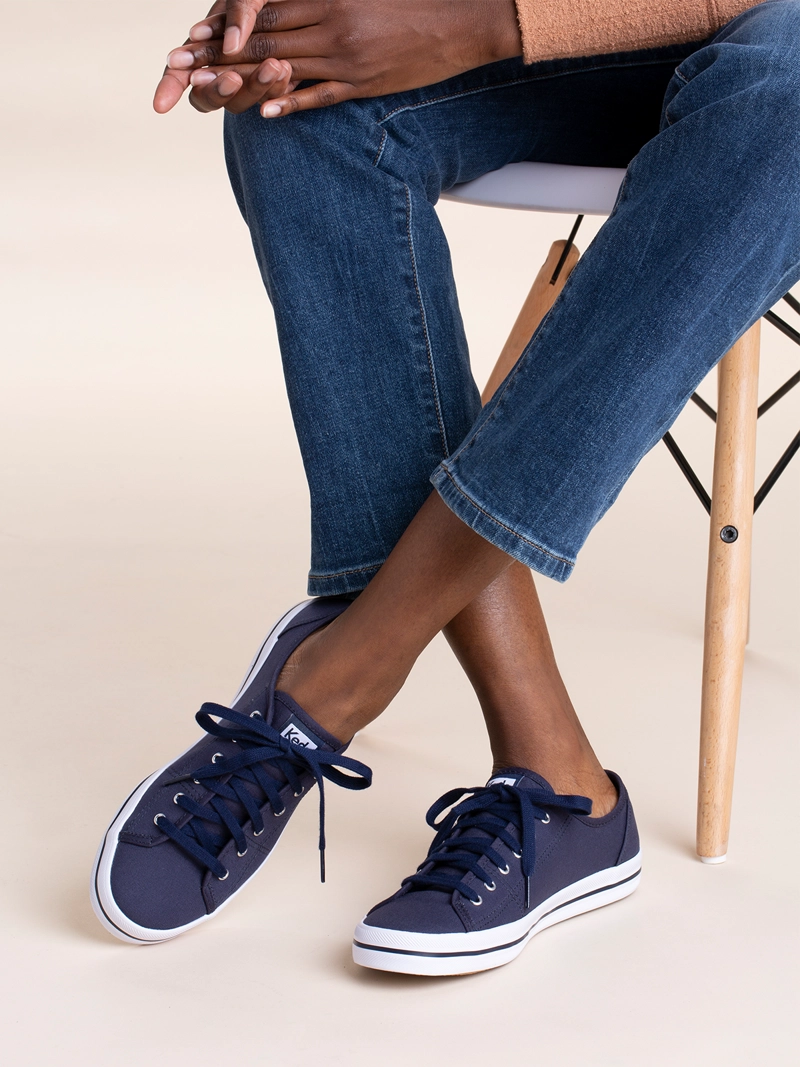 ZAPATILLA MUJER KICKSTART CANVAS AZUL KEDS - 2