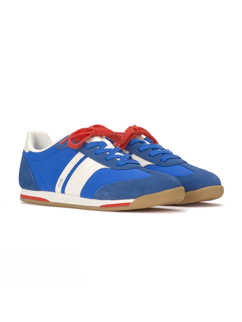 ZAPATILLA MUJER REVIVAL NYLON/SUEDE AZUL KEDS - 4
