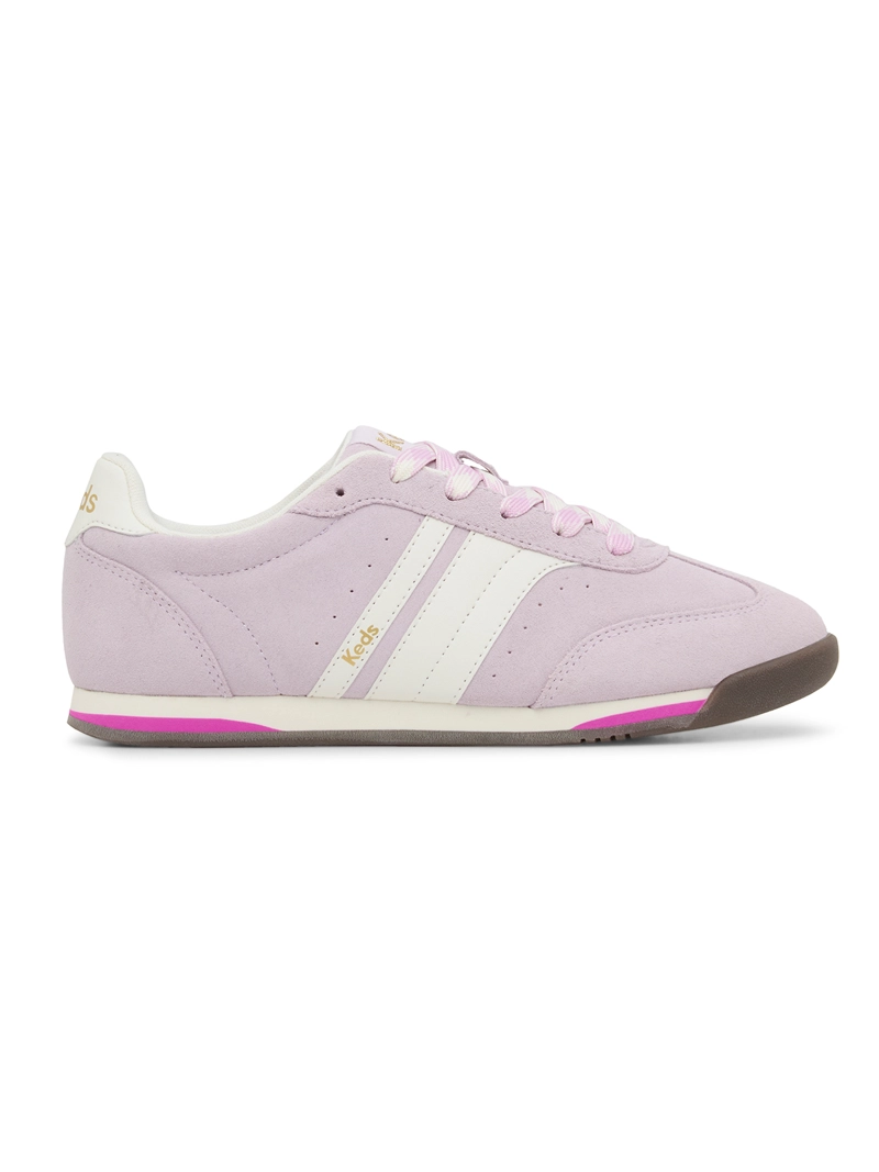 ZAPATILLA CUERO MUJER REVIVAL GAMUZA LILA KEDS - 1