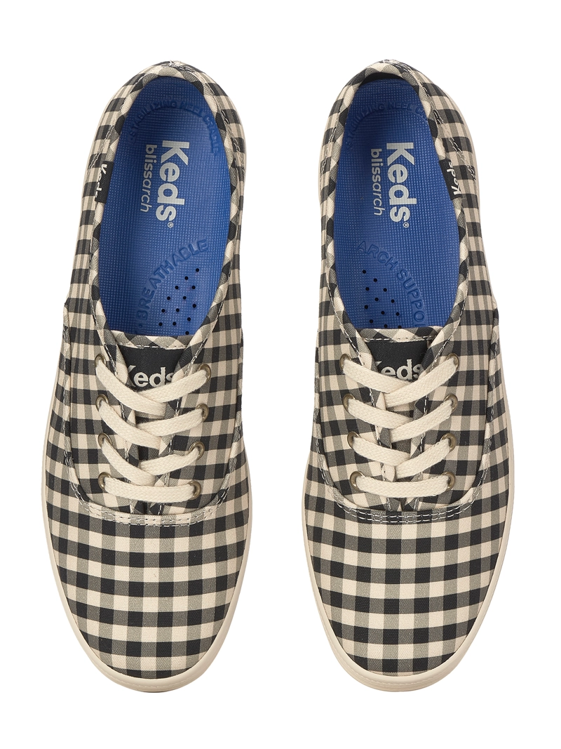 ZAPATILLA MUJER CHAMPION VICHY NEGRO KEDS - 5