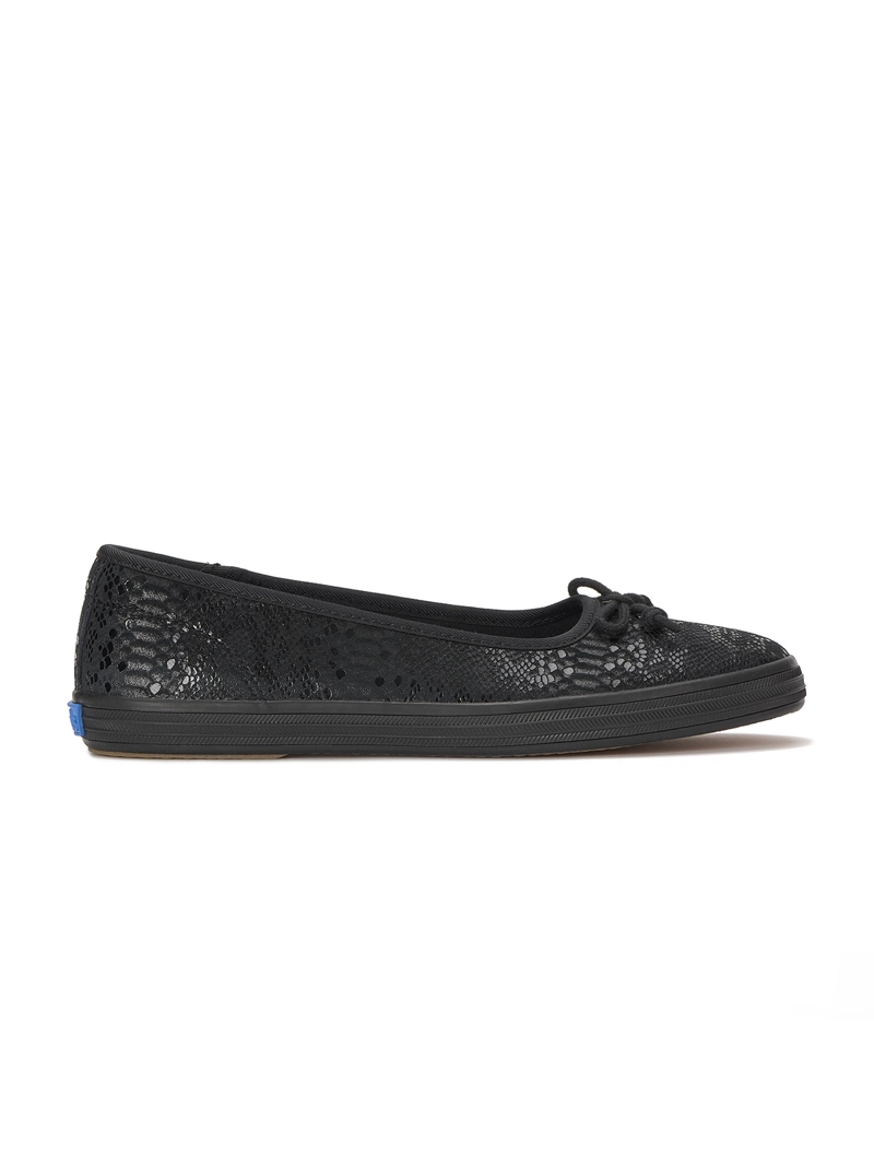 ZAPATILLA CUERO MUJER MAISIE BALLET LTHR NEGRO KEDS - 1