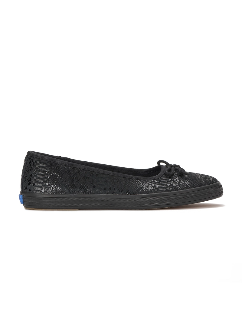 ZAPATILLA CUERO MUJER MAISIE BALLET LTHR NEGRO KEDS - 1