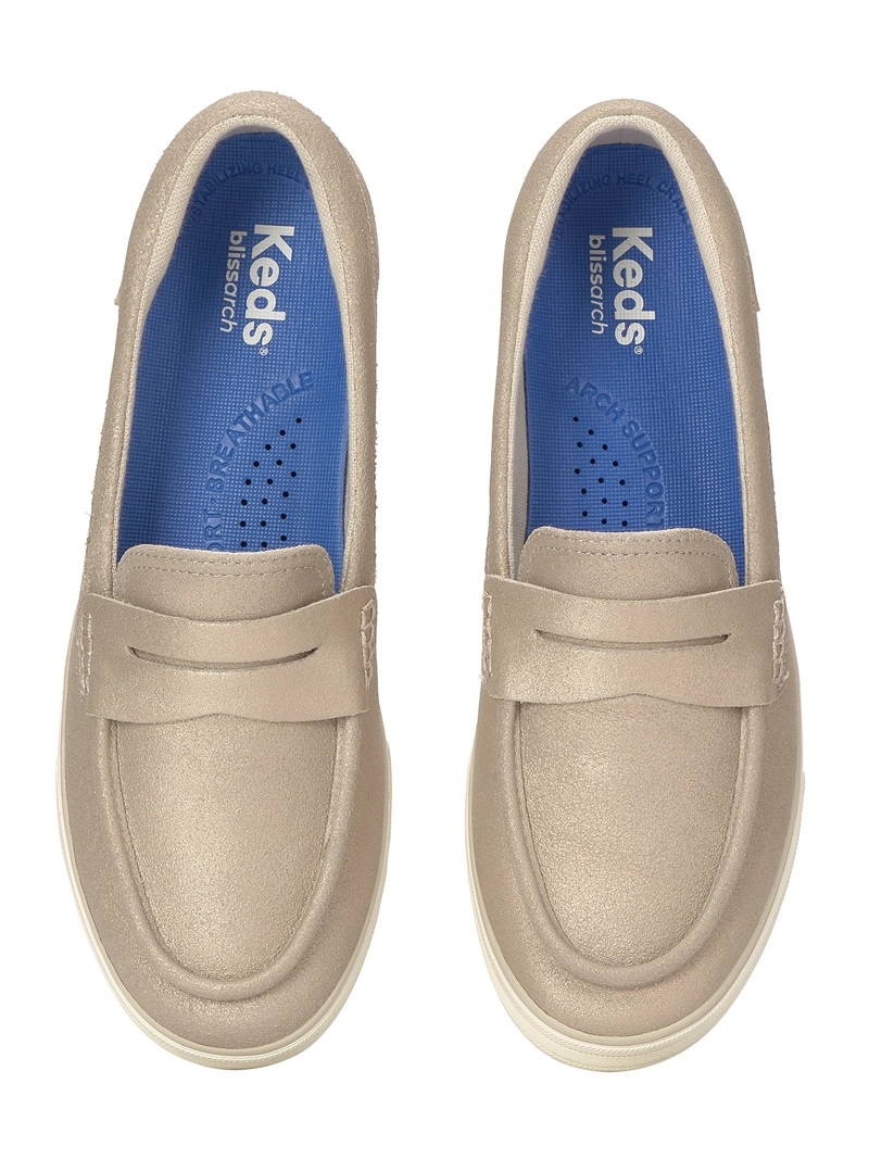 ZAPATILLA CUERO MUJER CENTER III LOAFER ARENA KEDS - 5