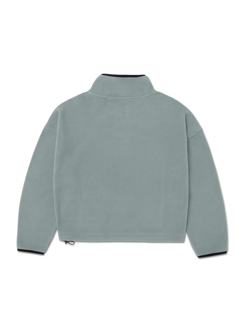 POLAR MUJER MICROFLEECE FULL ZIP CELESTE CAT - 2