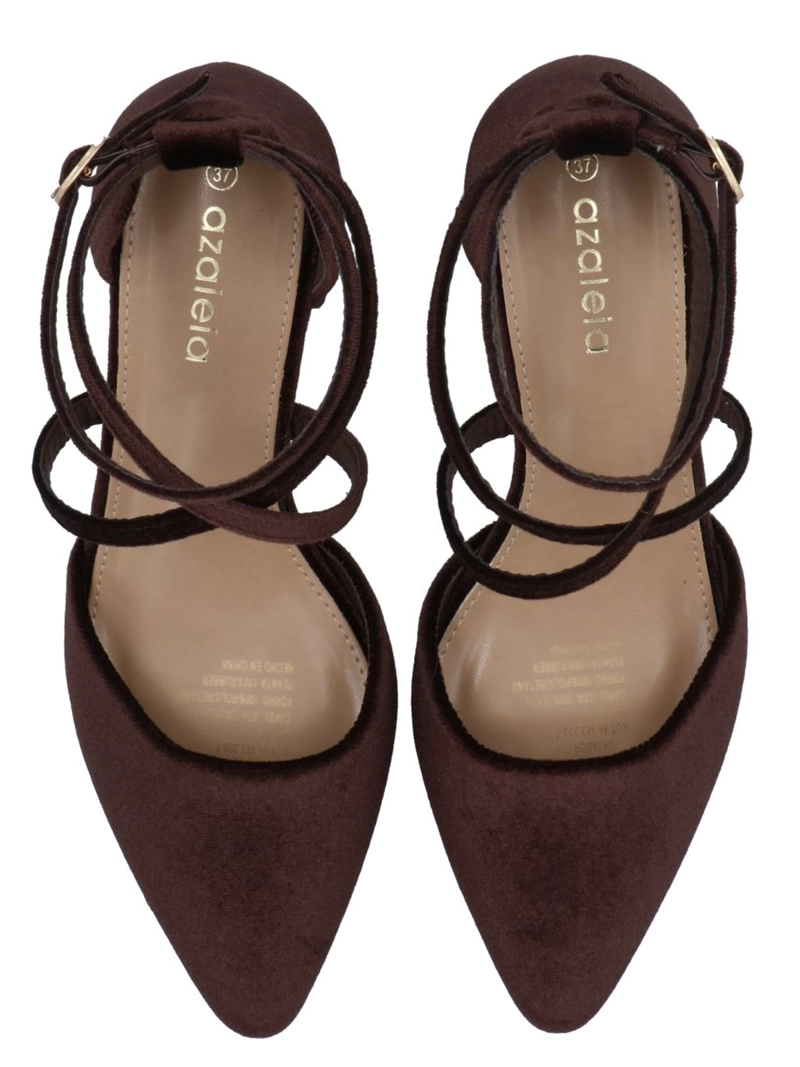 ZAPATO MUJER ELEGANCE CHOCOLATE AZALEIA - 8