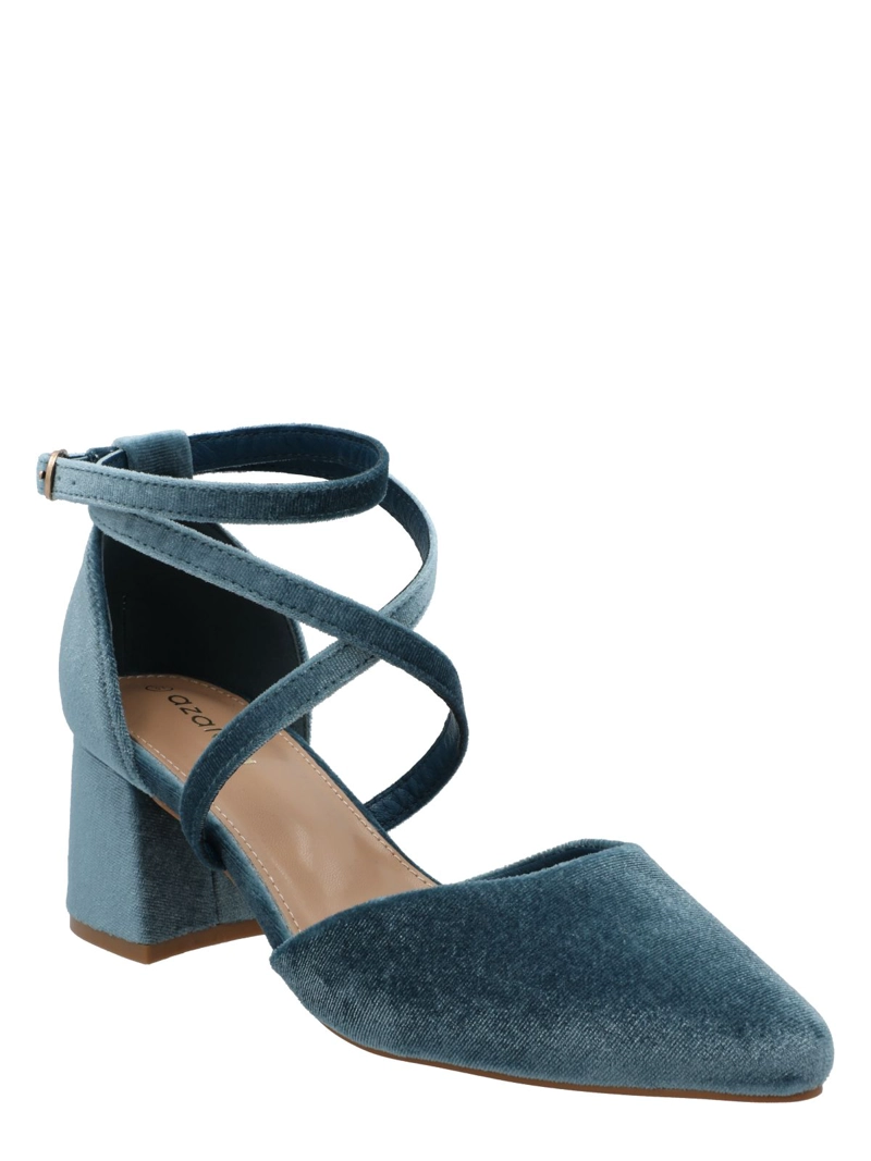 ZAPATO MUJER ELEGANCE AZUL PETROLEO AZALEIA - 1