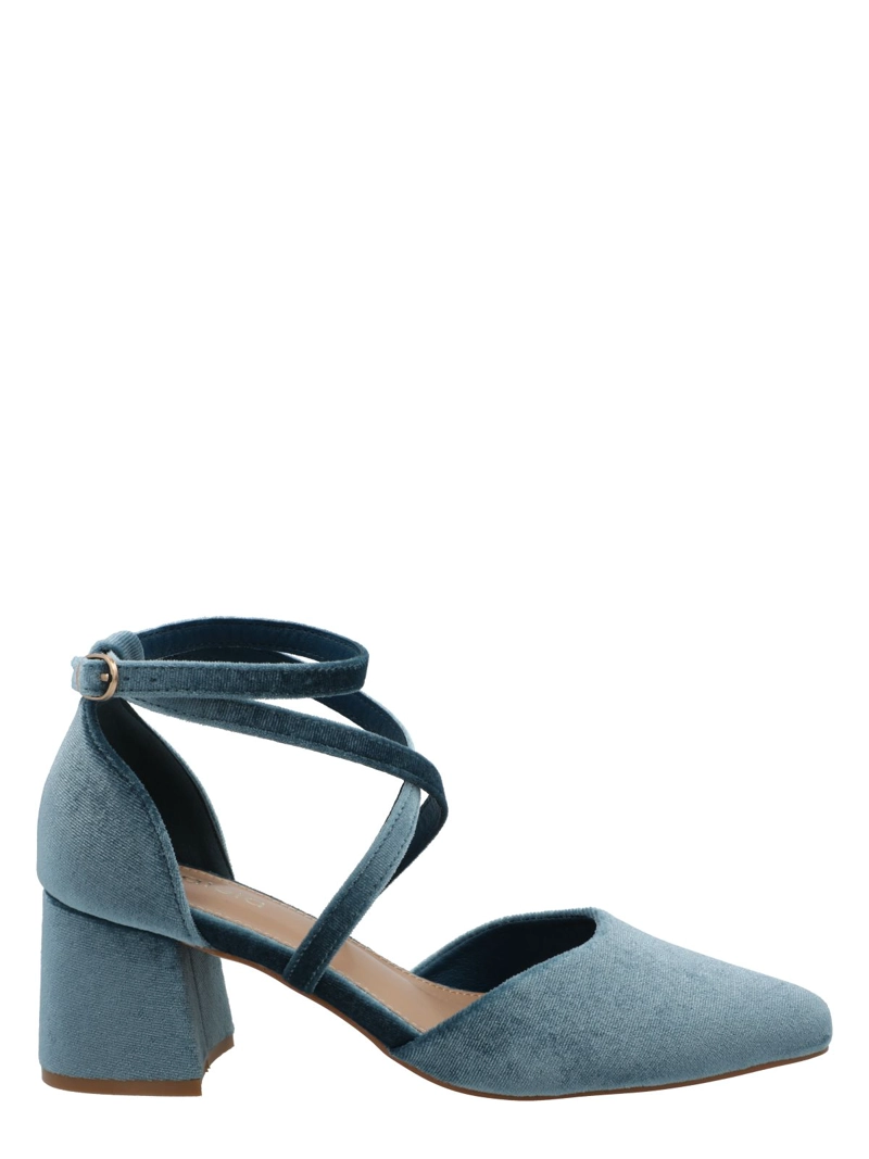 ZAPATO MUJER ELEGANCE AZUL PETROLEO AZALEIA - 2