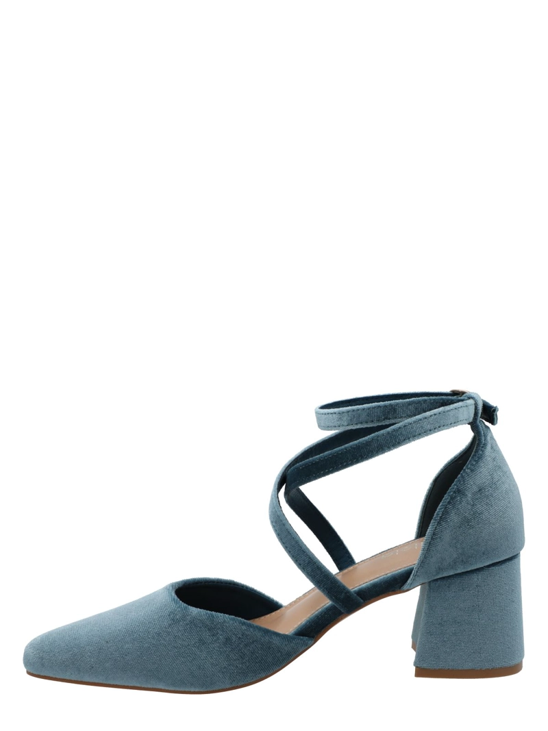 ZAPATO MUJER ELEGANCE AZUL PETROLEO AZALEIA - 6