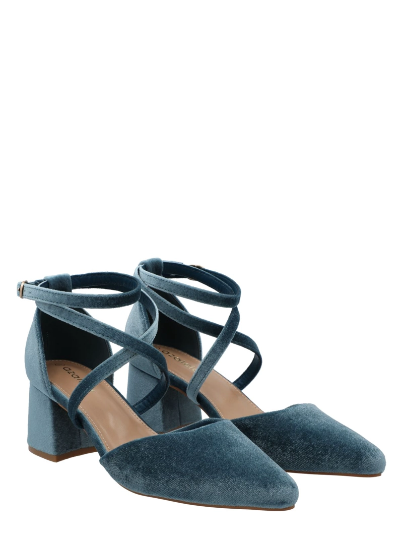 ZAPATO MUJER ELEGANCE AZUL PETROLEO AZALEIA - 9