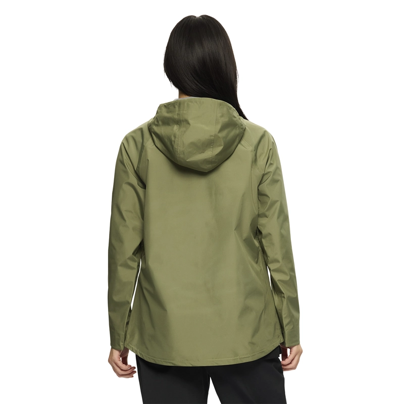 IMPERMEABLE MUJER SHELL JACKET  VERDE MERRELL - 2