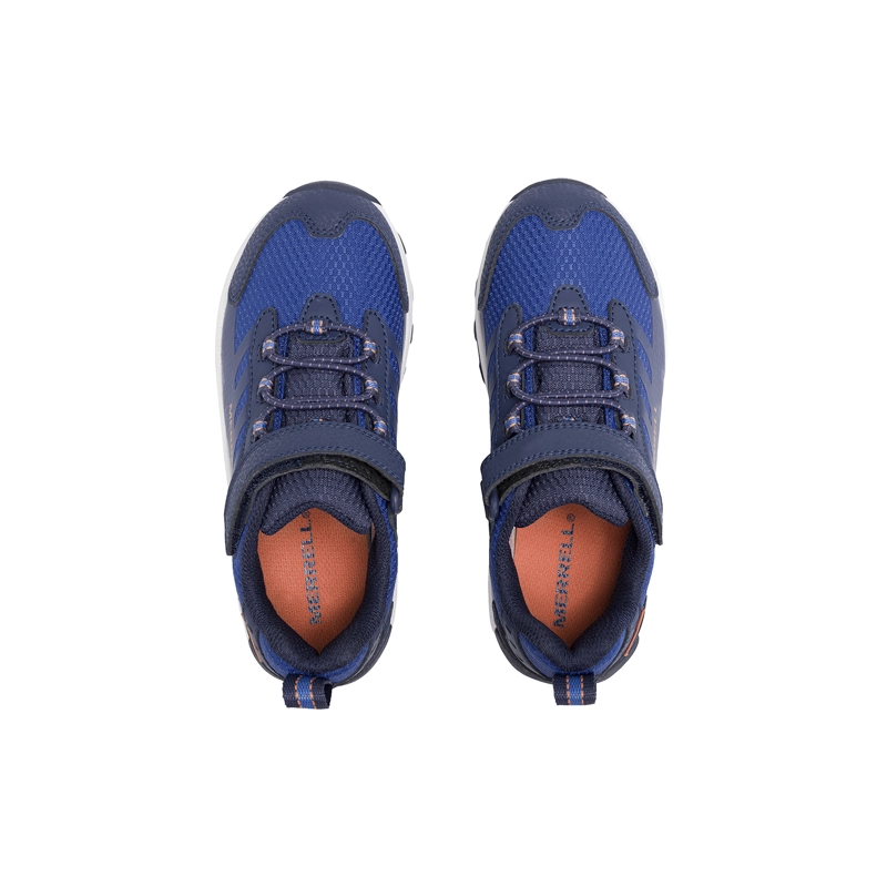 ZAPATILLA WATERPROOF MOAB SPD 2 NIÑO AZUL MERRELL - 6