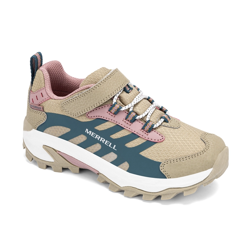 ZAPATILLA WATERPROOF MOAB SPD NIÑA BEIGE MERRELL - 2