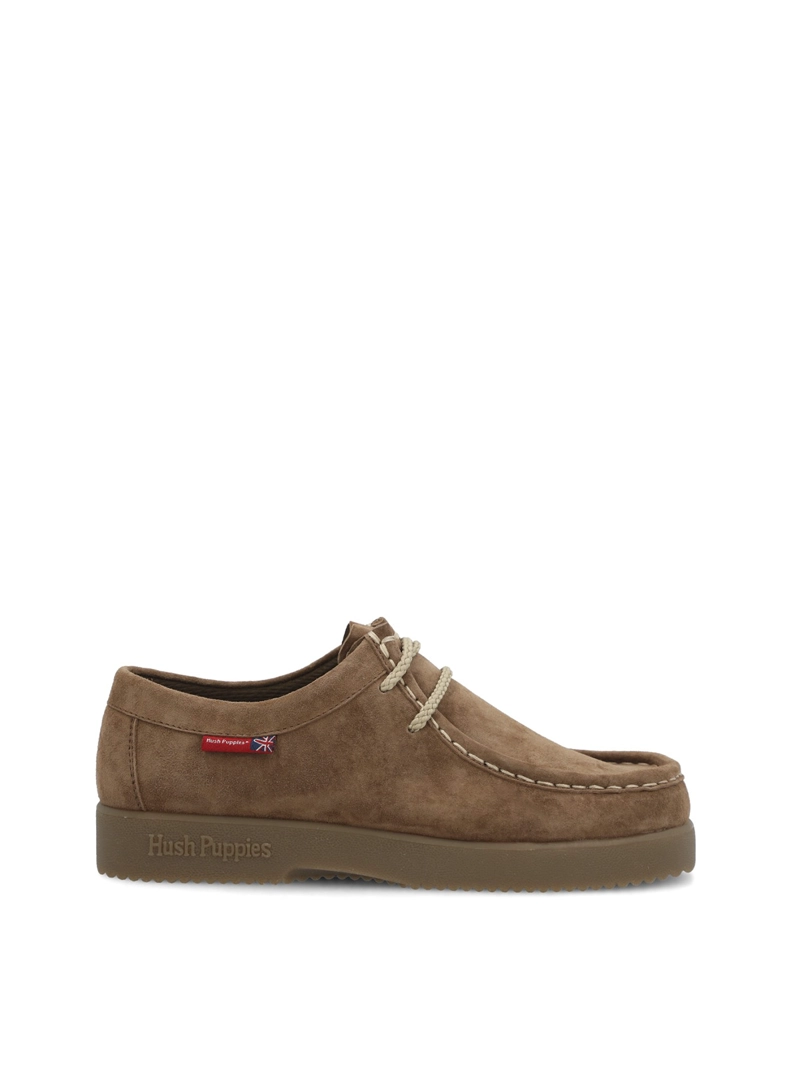 ZAPATO CUERO MUJER NAVAJO CAFE  HUSH PUPPIES - 1