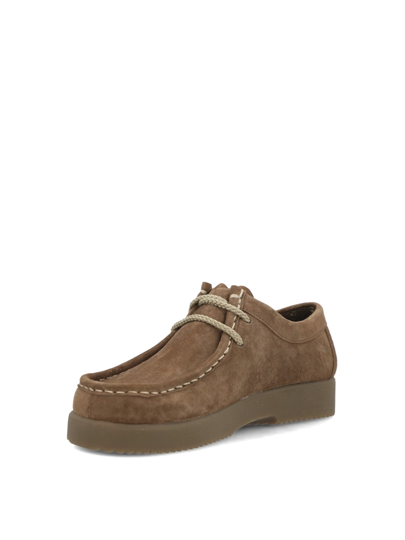 ZAPATO CUERO MUJER NAVAJO CAFE  HUSH PUPPIES - 4