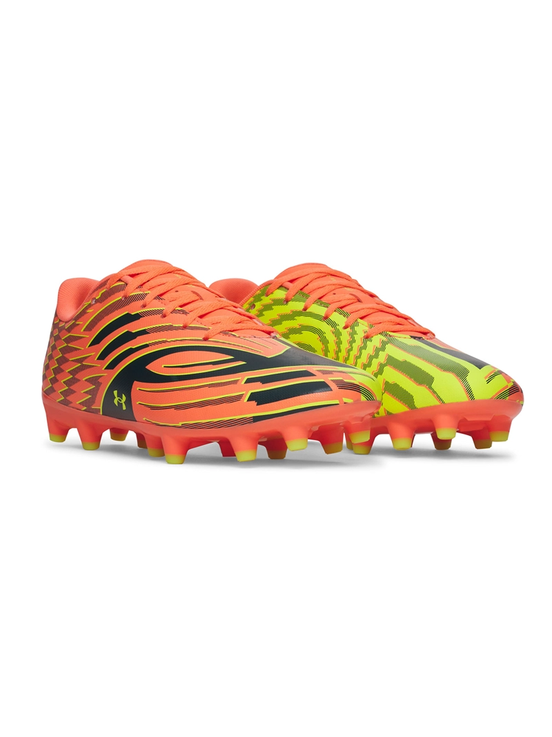 ZAPATILLA UA SHADOW CLUB 4 FG NARANJO UNISEX UNDER ARMOUR - 6