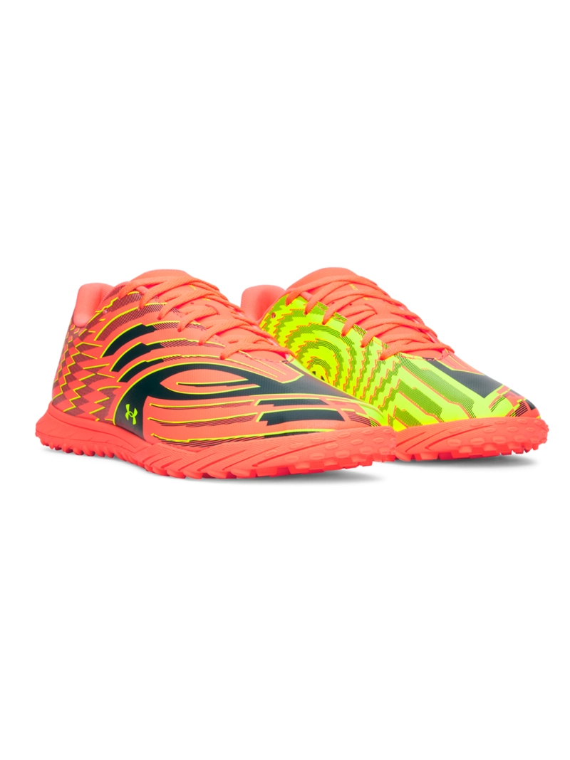 ZAPATILLA UA SHADOW CLUB 4 TURF  NARANJO UNISEX UNDER ARMOUR - 6