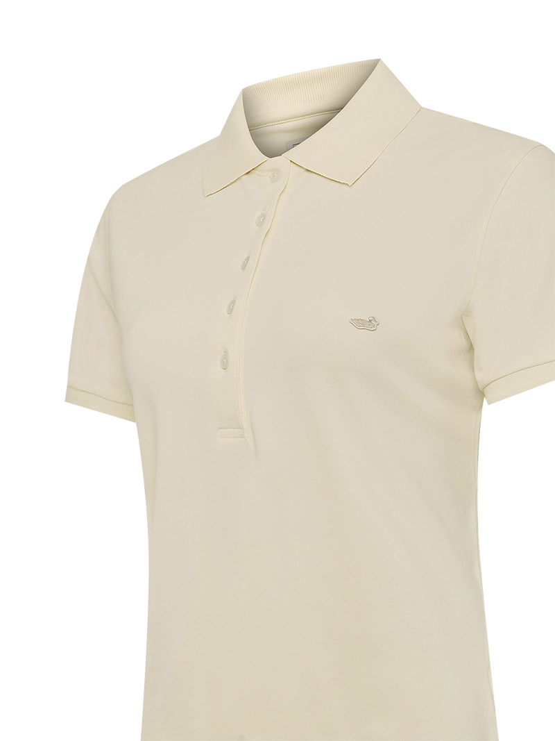 POLERA ALGODON PIMA MUJER SANDIE BEIGE ROCKFORD - 4