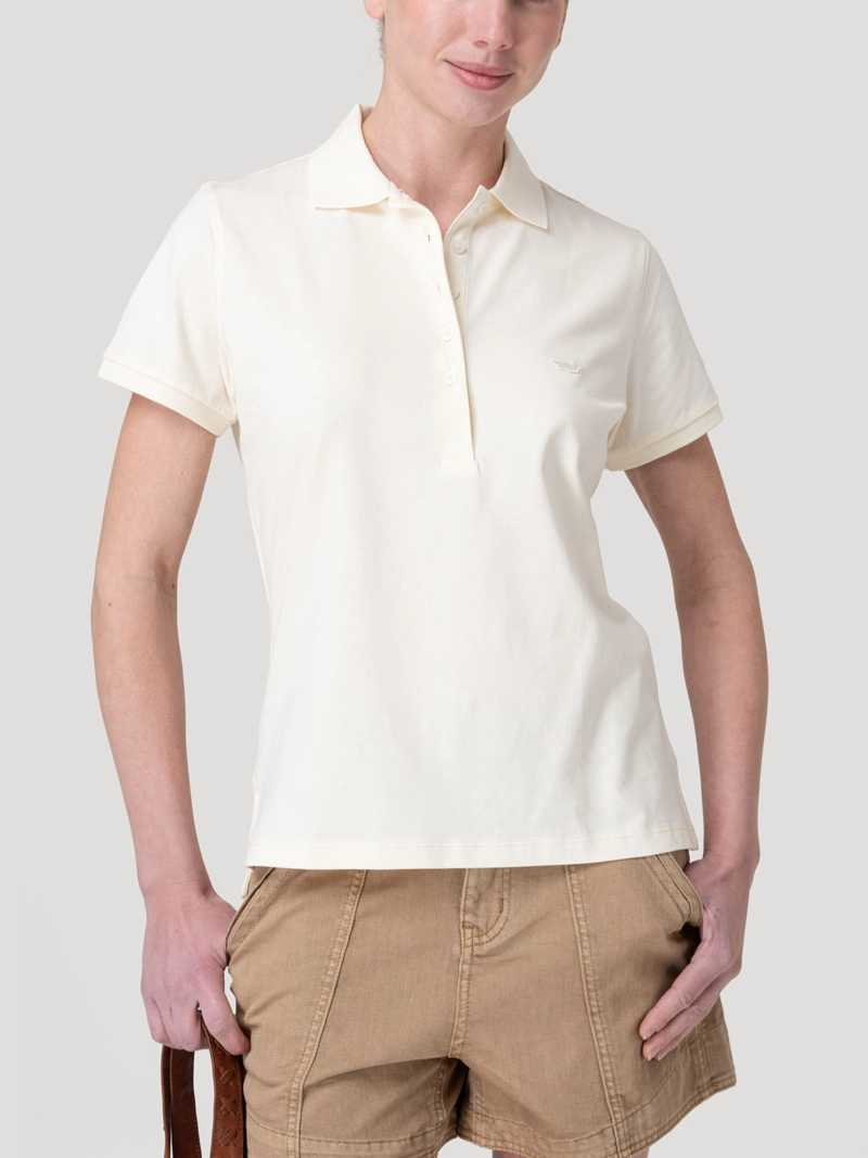 POLERA ALGODON PIMA MUJER SANDIE BEIGE ROCKFORD - 5