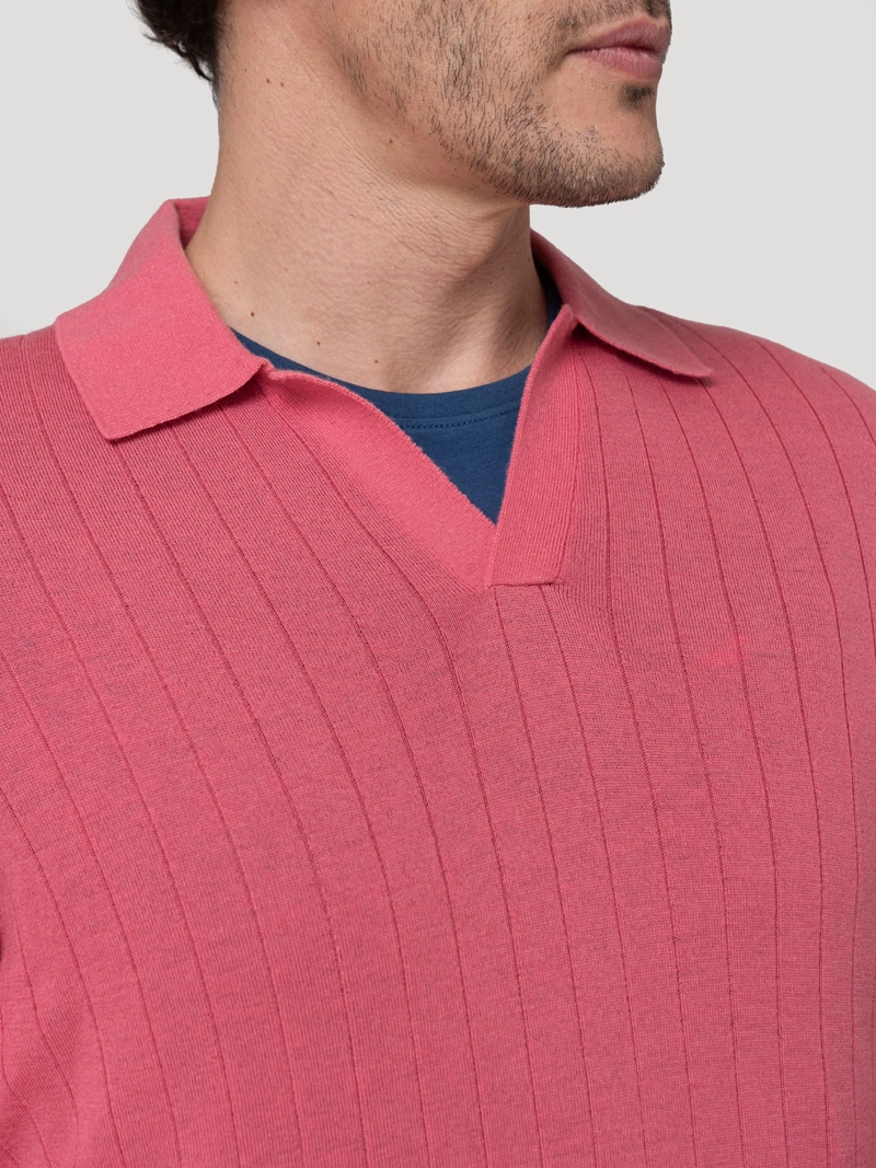 SWEATER LANA MERINO HOMBRE ROCCO ROSADO ROCKFORD - 7