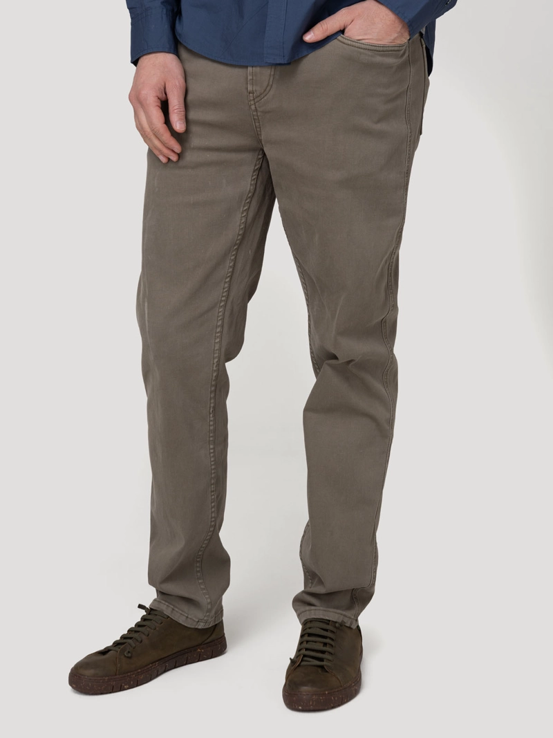JEANS FIBRAS RECICLADAS HOMBRE BAYCOLOR VERDE ROCKFORD - 5