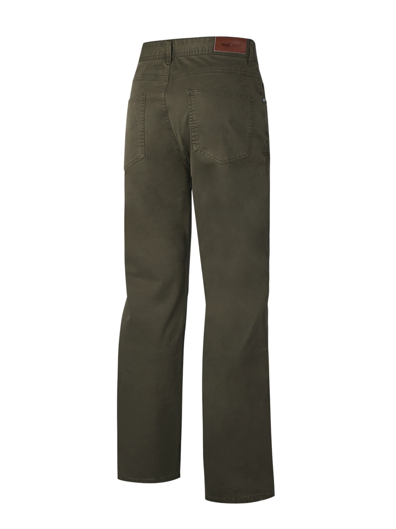 PANTALON ALGODON HOMBRE FIVE VERDE ROCKFORD - 2