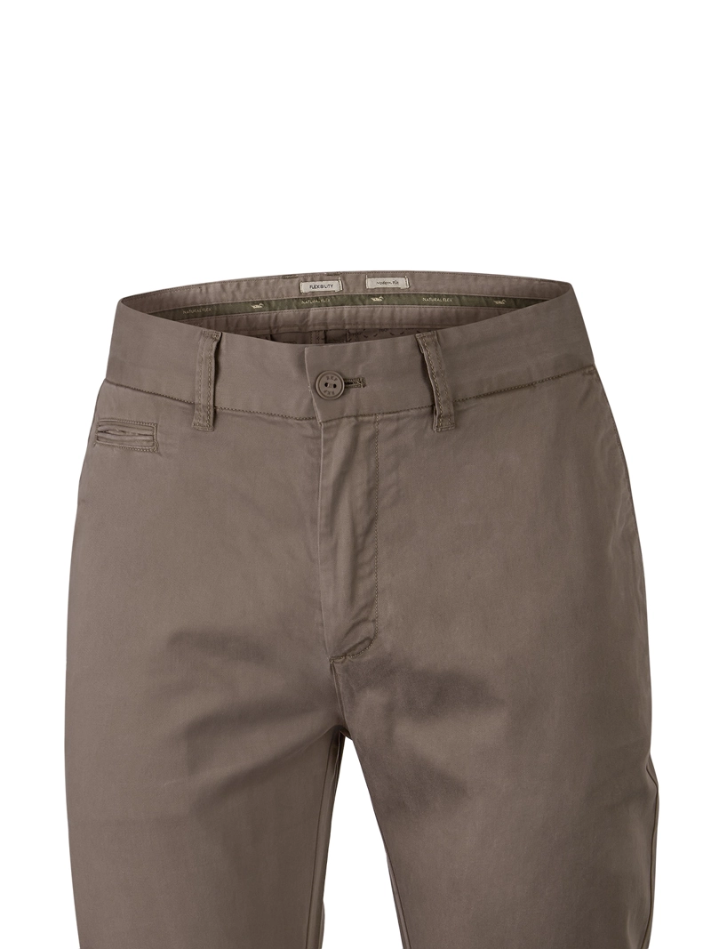 PANTALON ALGODON HOMBRE NAPOLI CAFE  ROCKFORD - 4