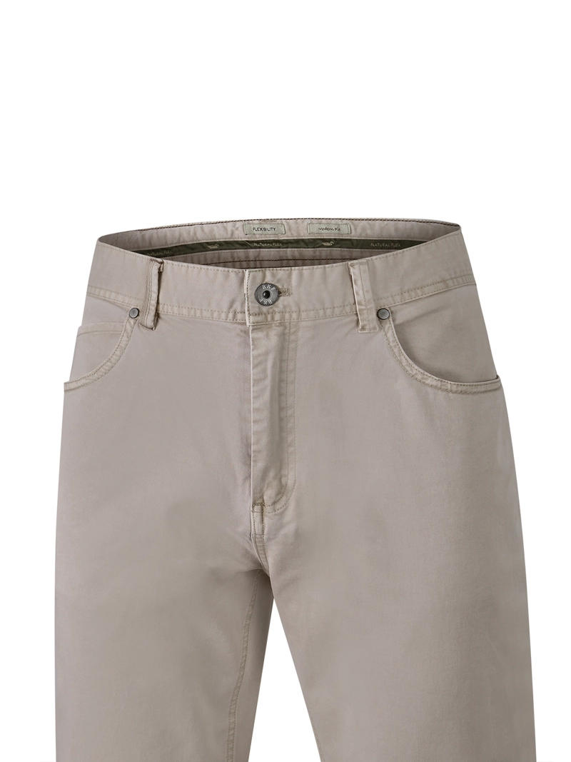 PANTALON ALGODON HOMBRE FIVE BEIGE ROCKFORD - 4