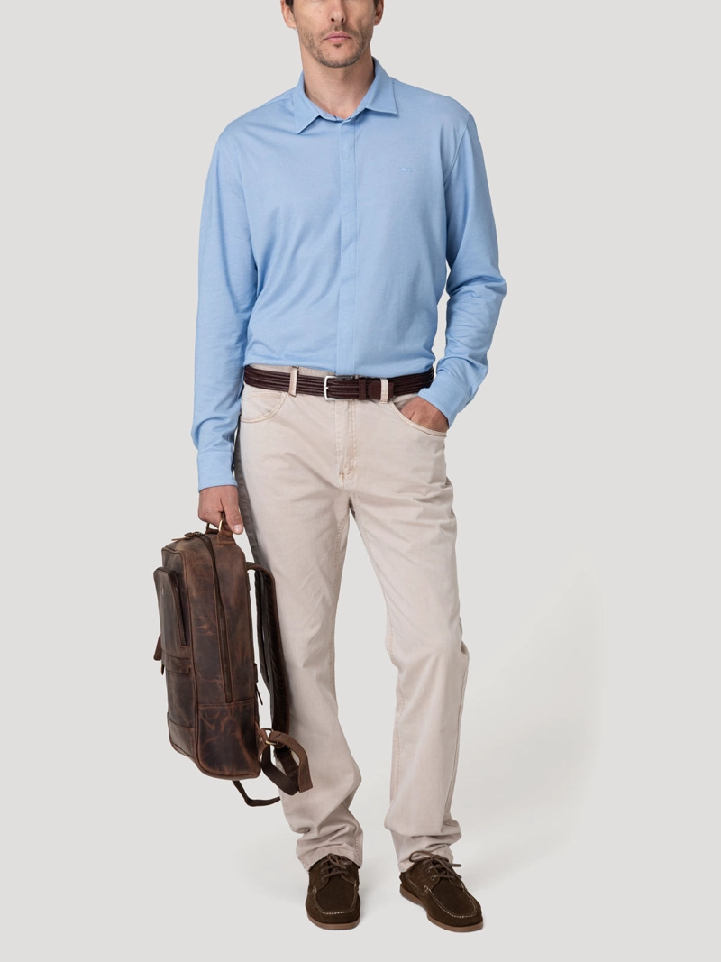 PANTALON ALGODON HOMBRE FIVE BEIGE ROCKFORD - 9