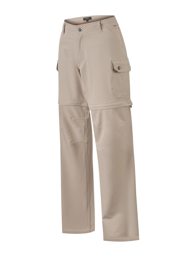 PANTALON FIBRAS RECICLADAS MUJER DESMONT BEIGE ROCKFORD - 1